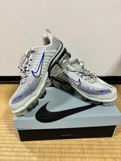 【ナイキ】Nike Vapor Max シルバー/ホワイト/ブルー