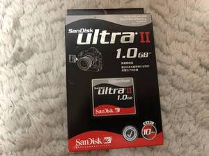 SanDisk Ultra II コンパクトフラッシュ 1GB 新品