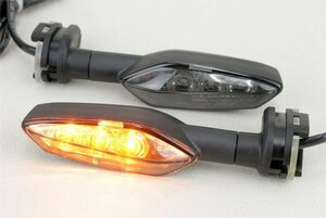 送料350円 MT-10純正タイプ スモークLEDウインカー左右セット MT-09Tracer MT-07 MT-25 MT-3 トレーサー YAMAHA ヤマハ