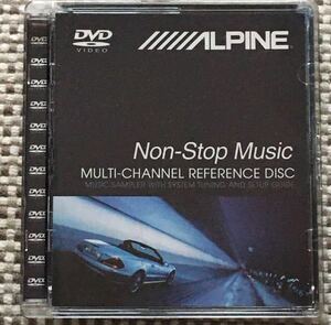 ALPINE マルチチャンネル リファレンス ディスク Non-Stop Music MULTI-CHANNEL REFERENCE DISC