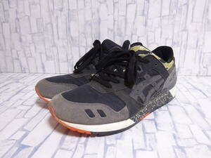 ASICS TIGER GEL-LYTE 3 TIGER CAMO スニーカー 迷彩 黒 メンズ 27cm US9 アシックスタイガー ゲルライト3 タイガーカモ