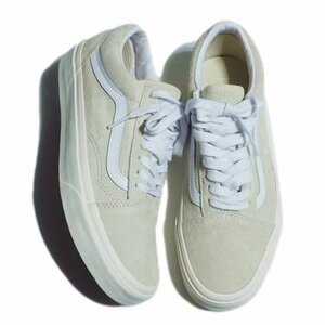 M8317R40　▼VANS バンズ▼　新品 OLD SKOOL オールドスクール スエードスニーカー サンド US8.5/25cm レディース ベージュ