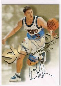 1998-99 NBA SKYBOX Autographics Bob Sura Auto Autograph スカイボックス ボブ・スーラ 直筆サイン 98-99