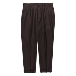 WACKO MARIA / PLEATED TROUSERS(TYPE-2) PURPLE ワコマリア スラックス ゼニア ドーメル デニム チノ パンツ