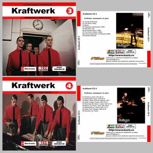 KRAFTWERK CD3+CD4 大全集 MP3CD 2P⊿