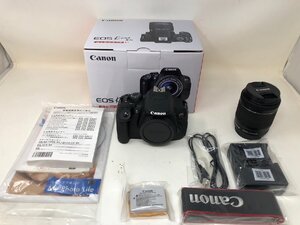 ◆Canon キャノン EOS KISS STMレンズキット X7i デジタル一眼レフカメラ レンズ 箱付き 中古◆13269