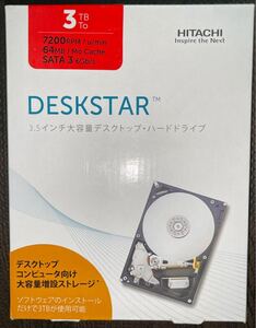 【未開封】HGST Deskstar 3.5inch 3TB 64MB 7200rpm 0S03088