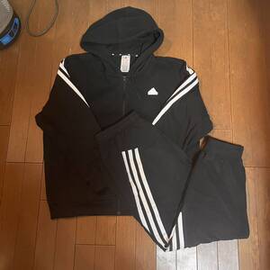 【美ユーズド】ADIDASフリースセットアップ アディダス【2XL】