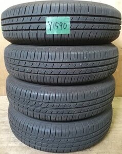 グッドイヤー★145/80R13★Efficient Grip ECO EG01(エフィシェントグリップエコ イージー01)中古タイヤ4本 [Y1590]