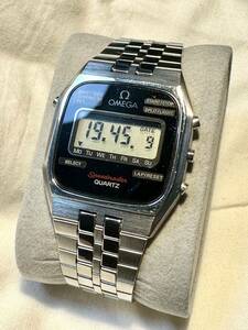 70’s オメガ OMEGA スピードマスター LCD デジタル Cal.1620 クォーツ クロノグラフ ヴィンテージ ビンテージ CASIO SEIKO 506xx 大戦