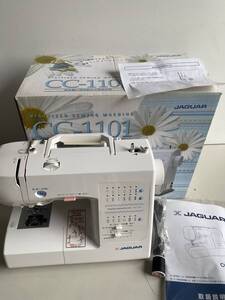 Kt910◆JAGUAR ジャガー◆コンピューターミシン CC-1101 ハンドクラフト 手芸 手工芸 ハンドメイド 説明書 箱付 未使用 保管品