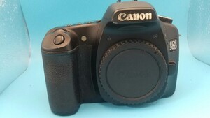 K502 Canon EOS 30D DS126131 デジタル一眼レフカメラ 電池なし ボディのみ キャノン 動作未確認 現状品 JUNK