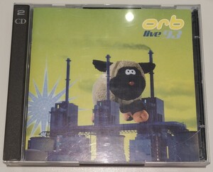 the orb live 93 廃盤輸入盤2枚組中古CD ジ・オーブ ライヴ 1993 