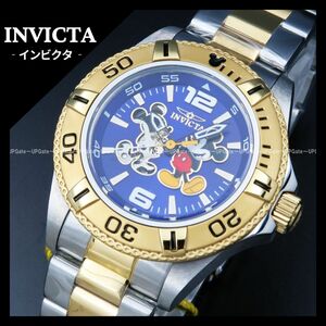 人気モデル再販★ミッキーマウス★自動巻 INVICTA Disney 27408　インビクタ　ディズニー