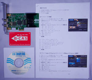 《返品可》【Windows11 動作確認済】I-O DATA 地デジ・BS・CS対応 PCIE GV-MVP/VS