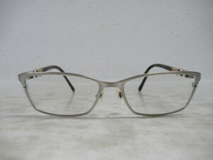 ◆S6.BURBERRY バーバリー B 1290TD 1211 TITANIUM 日本製 眼鏡 メガネ 度入り/中古