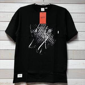 SIZE S 01 WTAPS VANS BLACK TEE SHIRT ダブルタップス バンズ ヴァンズ ブラック Tシャツ