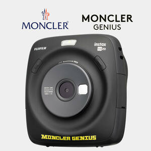 ◆新品◆モンクレールジーニアス【Moncler Genius】Fujifilm Instax Square SQ20 Camera Black ハイブリット デジタル インスタント チェキ