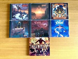 DIO 1st.Holy Diver〜5th.Lock Up The Wolves BEST ×1 This is your life tribute ×1 ロニージェイムスディオ　7枚セット ディオ