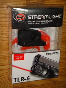 ★実物 ストリームライト STREAMLIGHT TLR-6 G26 G27 G33 用 100ルーメン ウェポンライト タクティカルライト グロック26/27/33 GLOCK★