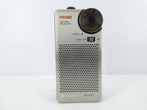 ★☆希少！SANYO PULSAR FM/AMアンティークコンパクトラジオ RP5111 動作品 オマケ新品電池付き☆★