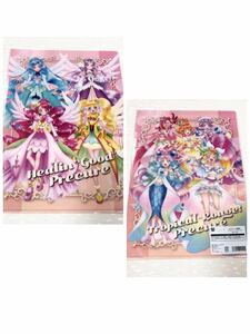 未使用 クリアファイル セット トロピカルージュプリキュア ヒーリングっど 全プリキュア展 プリティストア キュアサマー ラメール