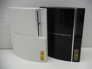 ジャンク SONY PS3 本体 2台セット（初期型 CECHH00 CECHL00