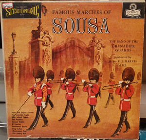 英LP Band Of The Grenadier Guards, Major F. J. Harris M.b.e. Famous Marches Of Sousa PS139 LONDON /00260