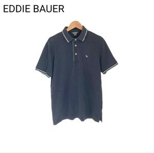 EDDIE BAUER　ポロシャツ　ワンポイント　アメリカ　アウトドア　Sサイズ