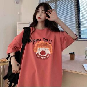 韓国風 レディース 半袖Tシャツ 新しい夏 気質 ファッションTシャツ 学生Tシャツ M パープル