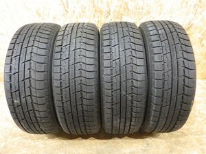 [石] バリ溝 冬タイヤ 215/60R17 トーヨー WINTER TRANPATH TX 2023年製 4本SET ★ 個人宅不可 北海道発 中古品 スタッドレス ★