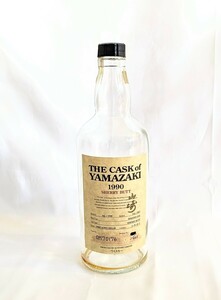 美品 サントリー 山崎 1990 カスクオブヤマザキ 空瓶 シェリーバット SUNTORY WHISKY 響 白州 　