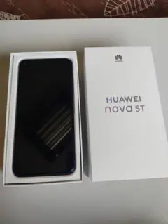 HUAWEI nova 5T 本体 元箱付き