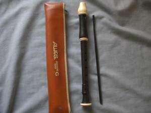 15　AULOS　Soprano Recorder　ソプラノリコーダー　204A　eco