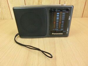 動作保証●Panasonic パナソニック AM/FMコンパクトラジオ 2BAND RECEIVER 日本製 RF-U36●