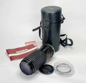 【ジャンク品】SIGMA HIGH-SPEED ZOOM 80-200mm f3.5-4 Canon FDマウント