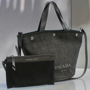 中古 プラダ トートバッグ レディース ブランド PRADA 2WAYトートバッグ 1BG244 ブラック バッグ