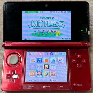 ニンテンドー3DS 北米版 ◇フレアレッド◇