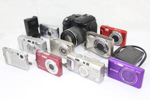 Y2424 【10点まとめ売り】 カシオ Casio Exilim EX-H10 富士フィルム Fujifilm FinePix S9000 等 コンパクトデジタルカメラ ジャンク