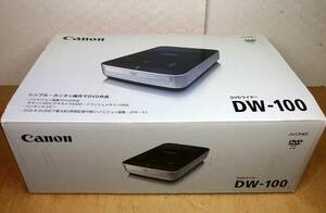 ★即決!【正常動作品】 CANON キャノン DVDライター DW-100 AVCHD対応 数回だけ使用★