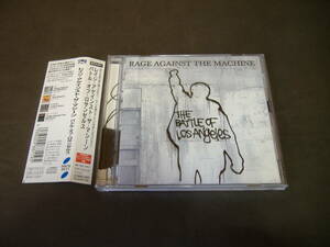 【中古CD】RAGE AGAINST THE MACHINE/レイジ・アゲインスト・ザ・マシーン「THE BATTLE OF LOS ANGELS」【帯付/日本盤ボーナストラック収録