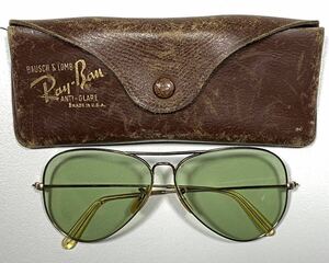 1940年代 B&L Ray-Ban ボシュロムレイバン 1/10 12KGF金張 ANTI-GLARE size58