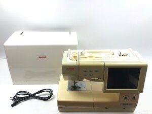 JANOME ジャノメ SECIO セシオ 11000 MODEL 860型 刺しゅう機能付きミシン コンピュータミシン ハンドクラフト ジャンク Y01055N