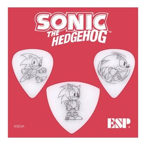 即決◆新品◆送料無料ESP PS-C-SONIC CLASSIC SONIC PICKSET クラシック ソニック ピックセット SONIC SONIC THE HEDGEHOG/メール便