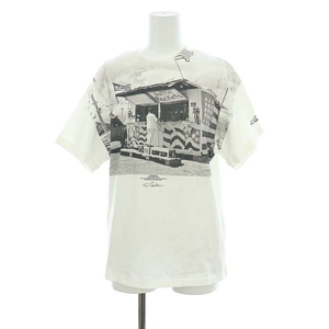 ジェーンスミス 24SS TIM BARBER Untitled (Bottle rockets) S/S T-SHIRT Tシャツ カットソー 半袖 XS 白 ホワイト マルチカラー /DO ■OS