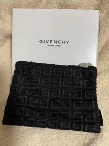 GIVENCHYジバンシイノベルティ 4Gロゴデザイン ブラック ソフト ポーチ