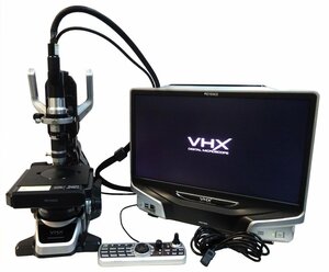 KEYENCE /デジタルマイクロスコープ VHX-5000(※HDD取り外し済) /ステージ部 VHX-S550 / レンズ VH-Z20R 現状品