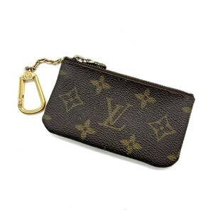 ■LOUIS VUITTON ルイヴィトン M62650 ポシェットクレ モノグラム 小銭入れ キーリング