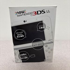 ■【綺麗】New 3DSLL ニンテンドー RED-001 パールホワイト