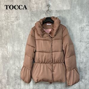 TOCCA フリル 中綿 ショートコート トッカ